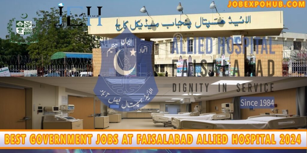 allied hospital faisalabad government jobs picture with my web logo