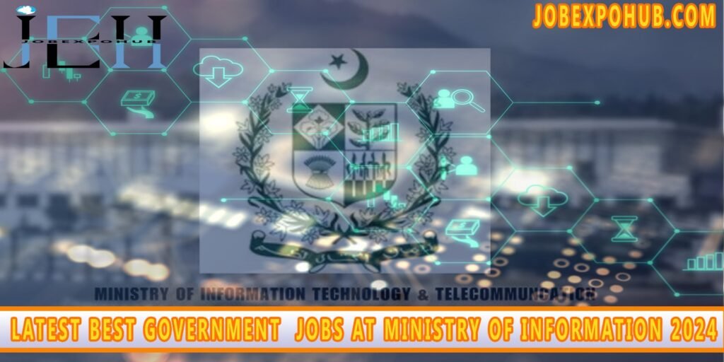 this picture is on ministry of information jobs 2024 with my web logo