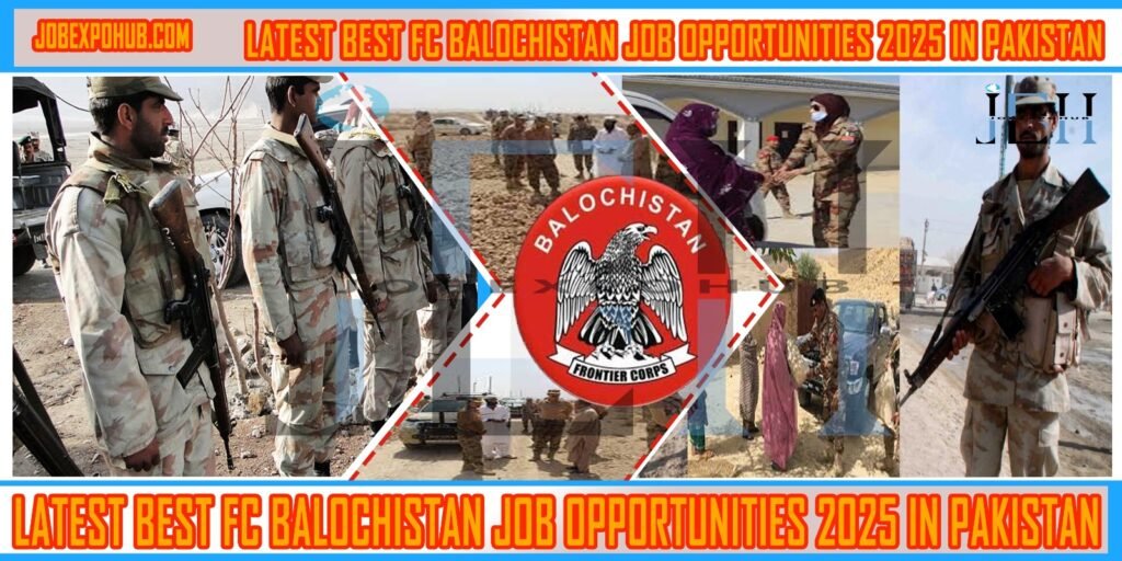 This image is about Latest Best FC Balochistan Job Opportunities 2025 in Pakistan with my web logo