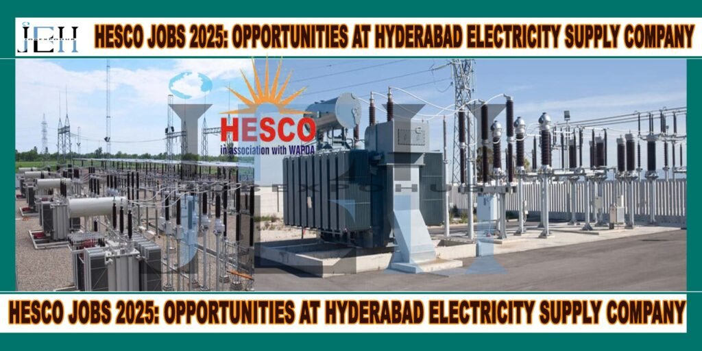 This image is on HESCO Jobs 2025: Opportunities at Hyderabad Electricity Supply Company with my web logo