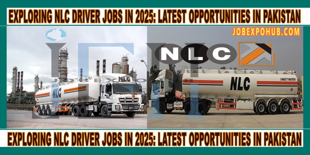 This image is about Exploring NLC Driver Jobs in 2025: Latest Opportunities in Pakistan with my web loge