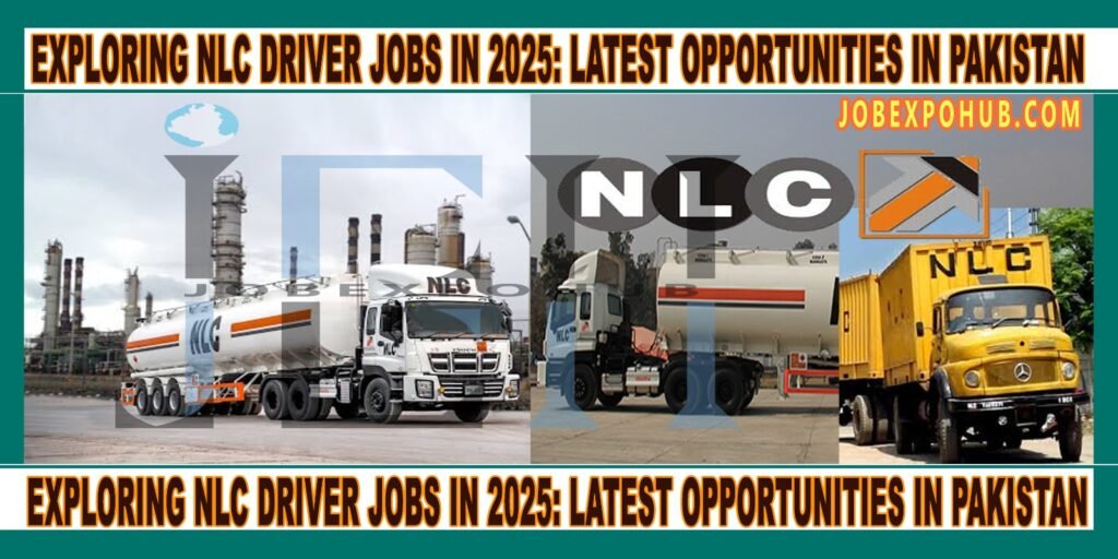 This image is about Exploring NLC Driver Jobs in 2025: Latest Opportunities in Pakistan with my web loge