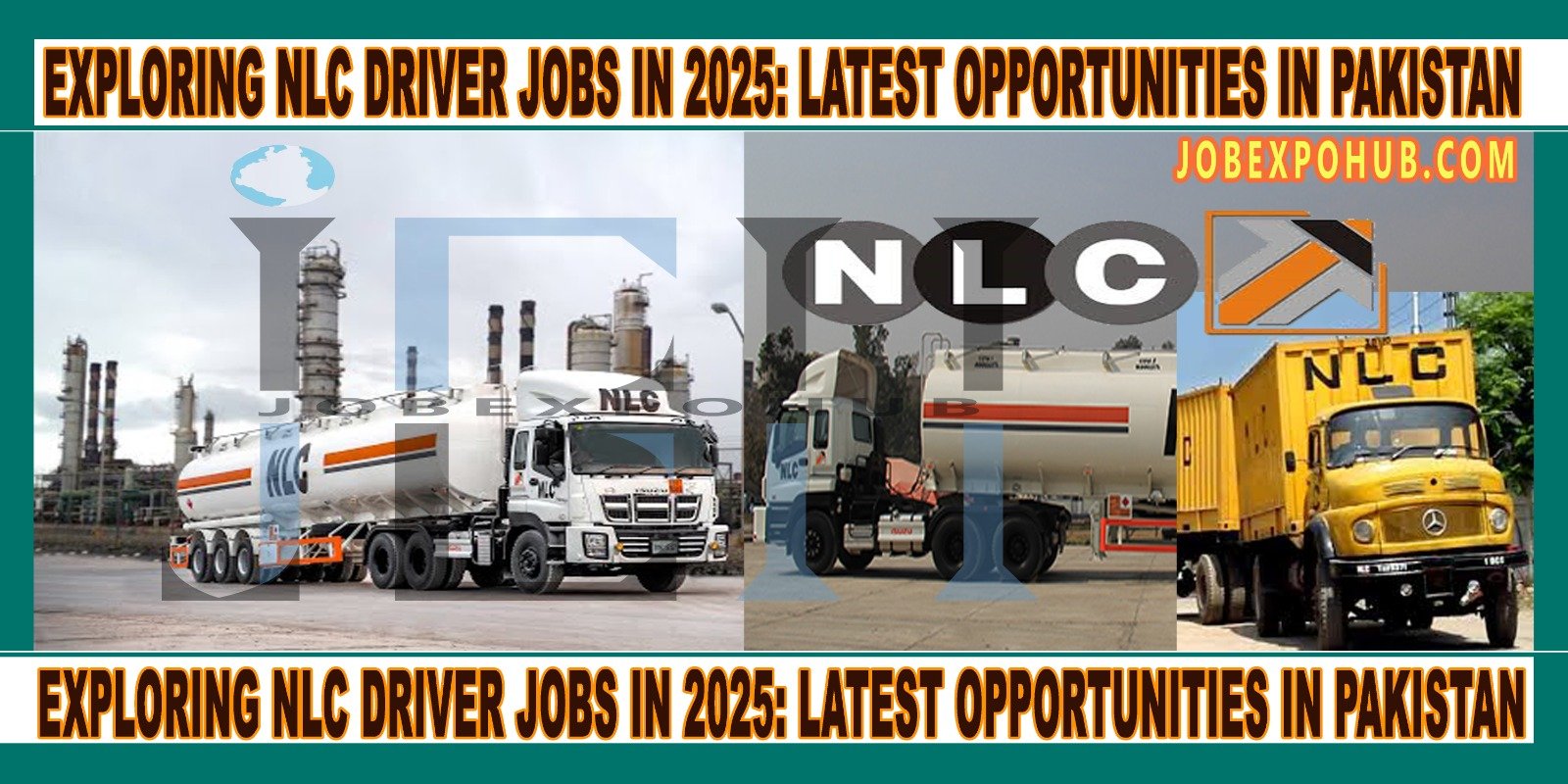 This image is about Exploring NLC Driver Jobs in 2025: Latest Opportunities in Pakistan with my web loge