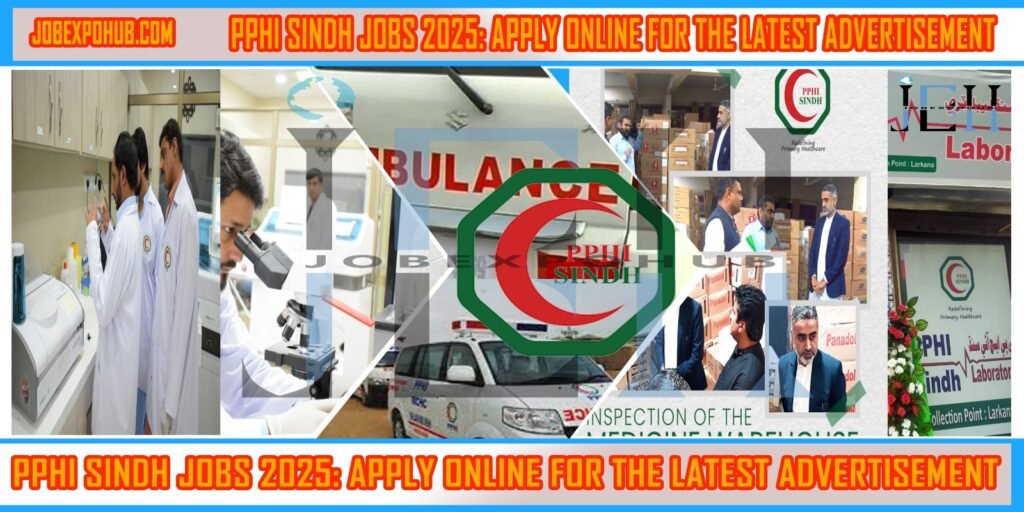 This image is about PPHI Sindh Jobs 2025: Apply Online for the Latest Advertisement with my web logo