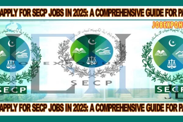 This image is about How to Apply for SECP Jobs in 2025: A Comprehensive Guide for Pakistan with my web logo